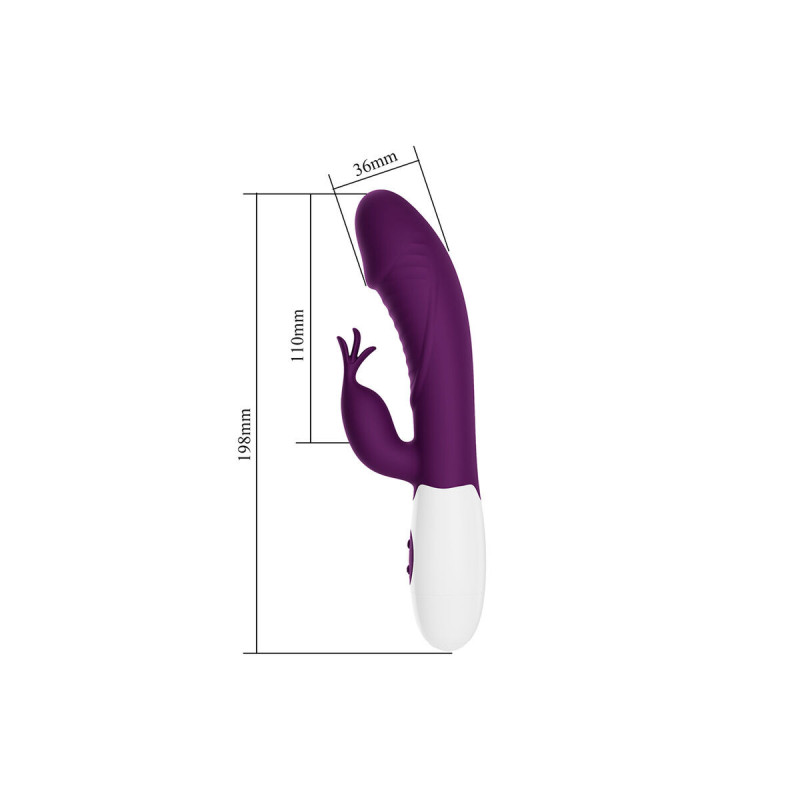 Pretty Love - Rogue Muse Vibrador Rabbit 30 Funciones Morado |