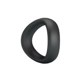 Crazy Bull - Valen Anillo Para Pene Ergonómico Silicona Negro |