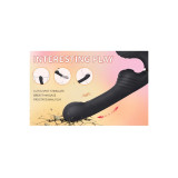 Nalone - Allow Vibrador Doble Con Rotación Y Empuje Negro | Vybes.it