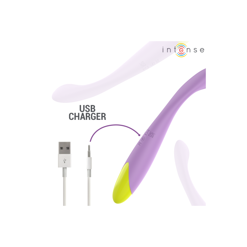 Intense - Lucca G - Point Estimulador Flexible Recargable Usb |
