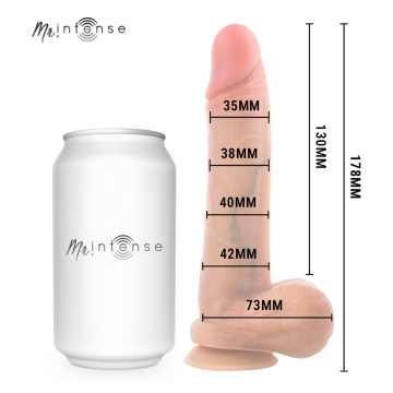 MR INTENSE - GARY S DILDO SILICONA 17.8 CM -Ø- 4.2 CM