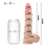 MR INTENSE - GARY M DILDO SILICONA 20 CM -Ø- 4.2 CM