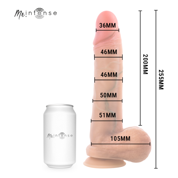 MR INTENSE - GARY XL DILDO SILICONA 25.5 CM -Ø- 5.1 CM