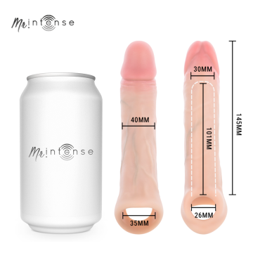 MR INTENSE - SIMON M FUNDA PARA EL PENE SILICONA 14.5 CM -Ø- 4 CM