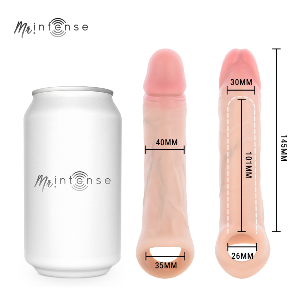 MR INTENSE - SIMON M FUNDA PARA EL PENE SILICONA 14.5 CM -Ø- 4 CM