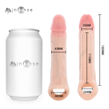 MR INTENSE - SIMON L FUNDA PARA PENE SILICONA 16 CM -Ø- 4.5 CM