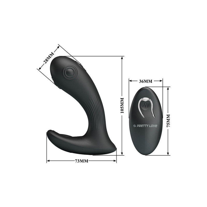 Pretty Love - Mirabelle Vibrador Prostático Con Control Remoto |