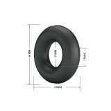 Crazy Bull - Anneau Pénal Urban En Silicone Ultra Doux Noir |