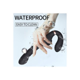 Nalone - Allow Vibrador Doble Con Rotación Y Empuje Negro | Vybes.it