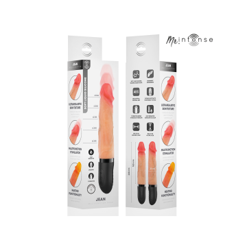 Mr Intense - Vibratore Jeans Su E Giù In Silicone Con Effetto
