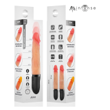 MR INTENSE - JEAN VIBRADOR UP&DOWN SILICONA CON EFECTO CALOR 24 CM -Ø- 3.8 CM