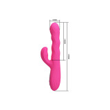 Pretty Love - Winters Vibrador Rabbit Multifunción Con Pantalla Led