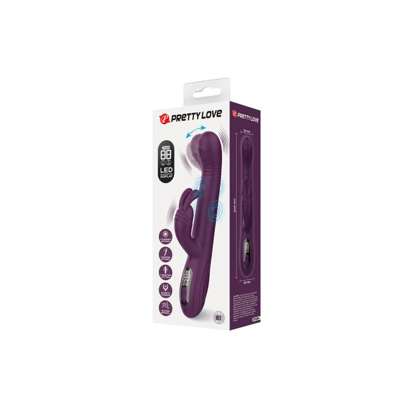 Pretty Love - Dee Vibrador Rabbit Multifunción Oscilante Y Percutor