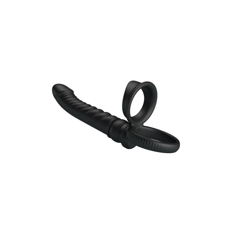 Pretty Love - Merritt Vibrador Anal Con Anillo Y Vibración Negro |