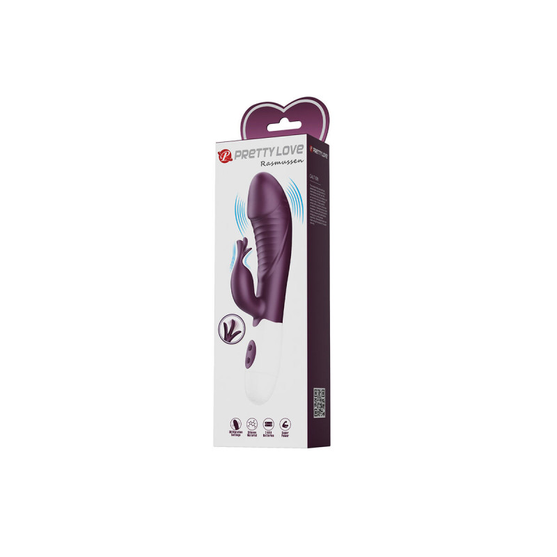 Pretty Love - Rogue Muse Vibrador Rabbit 30 Funciones Morado |