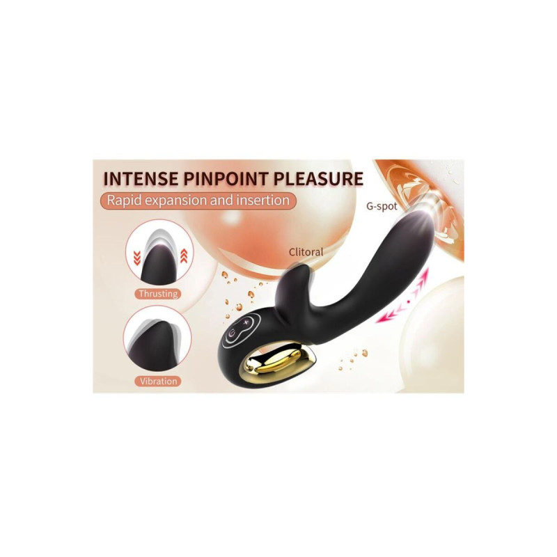 NALONE - LULU MAGIC STICK RABBIT VIBRATOR ROSA - Kaninchen-Vibratoren