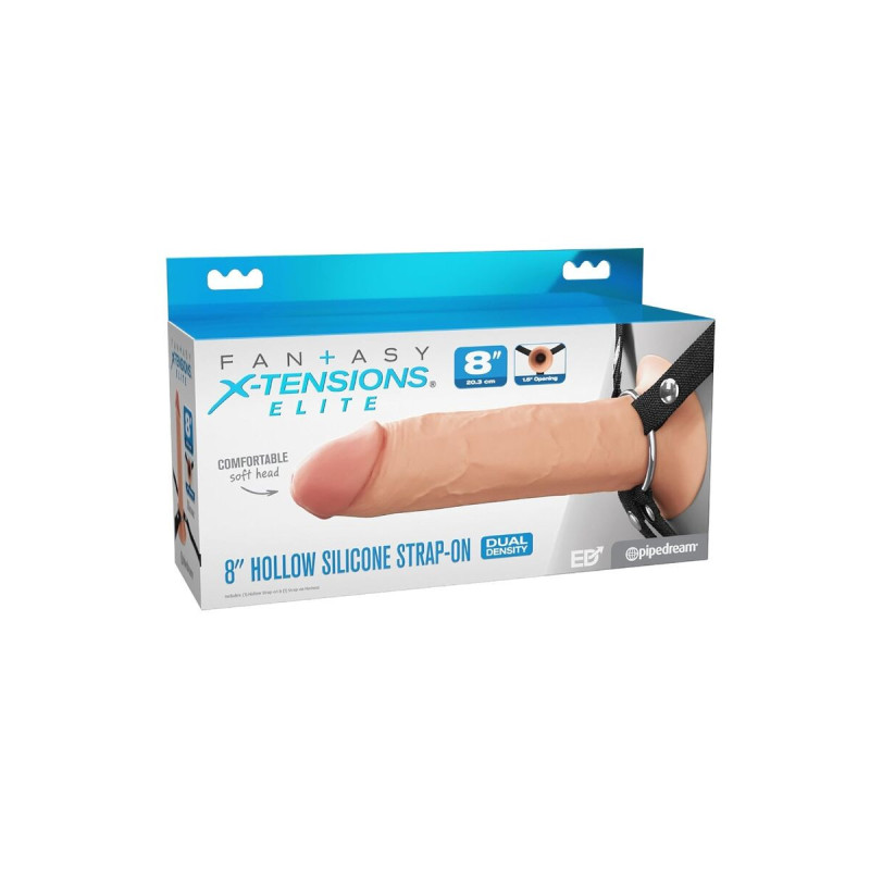 Fantasy X - Tensions Elite - Strap - On In Silicone Cavo Da 20,3 Cm