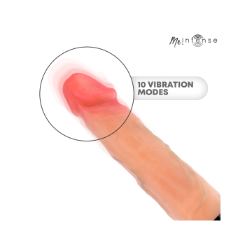 Mr Intense - Vibratore Jeans Su E Giù In Silicone Con Effetto
