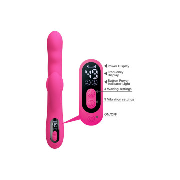 Pretty Love - Winters Vibrador Rabbit Multifunción Con Pantalla Led