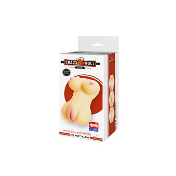 Crazy Bull - Mette Masturbador Realístico Ano Y Vagina Carne |