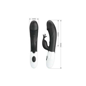 Pretty Love - Rasmussen Vibrador Rabbit 30 Funciones Negro |