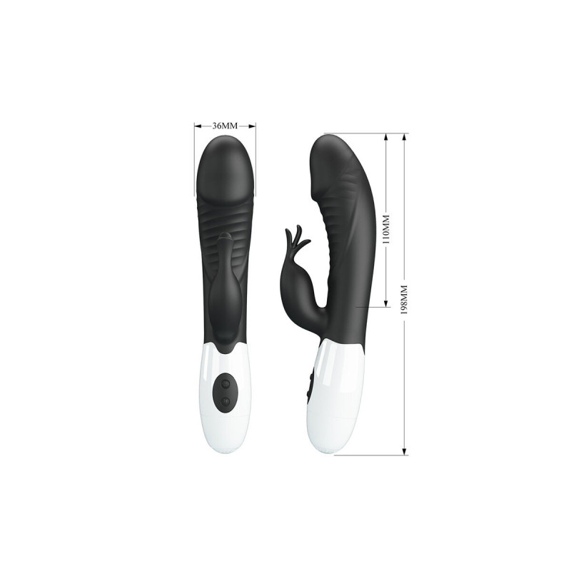 Pretty Love - Rasmussen Vibrador Rabbit 30 Funciones Negro |