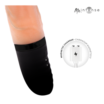MR INTENSE - JEAN VIBRADOR UP&DOWN SILICONA CON EFECTO CALOR 24 CM -Ø- 3.8 CM