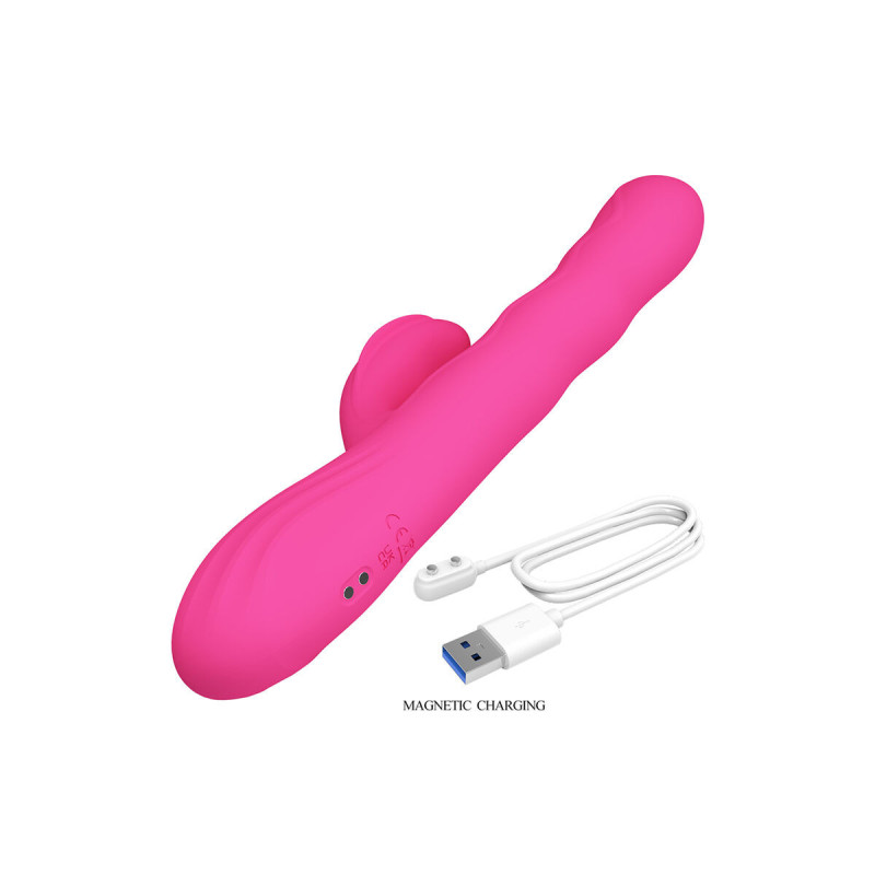 Pretty Love - Winters Vibrador Rabbit Multifunción Con Pantalla Led
