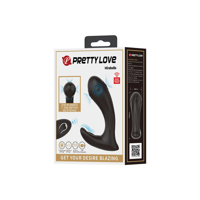 Pretty Love - Vibrateur De Prostate Mirabelle Avec Télécommande |