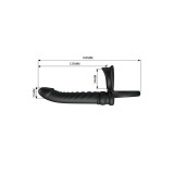 Pretty Love - Merritt Vibrador Anal Con Anillo Y Vibración Negro |