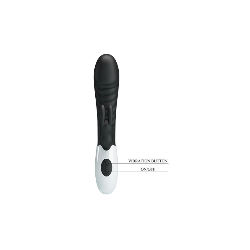 Pretty Love - Naughty Bunny Vibrador Rabbit 30 Funciones Negro |