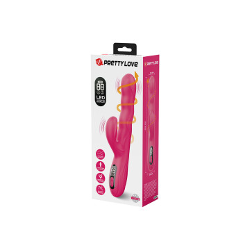 Pretty Love - Winters Vibrador Rabbit Multifunción Con Pantalla Led