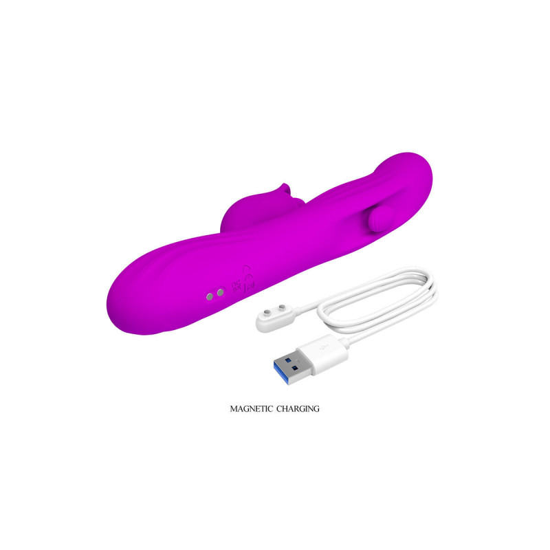 Pretty Love - Yalanda Vibrador Rabbit Oscilante Con Pantalla Led
