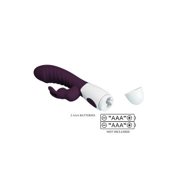 Pretty Love - Naughty Bunny Vibrador Rabbit 30 Funciones Morado |