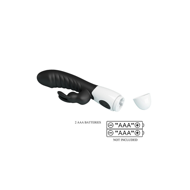 Pretty Love - Naughty Bunny Vibrador Rabbit 30 Funciones Negro |