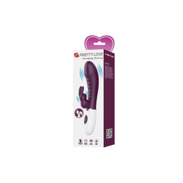 Pretty Love - Naughty Bunny Vibrador Rabbit 30 Funciones Morado |