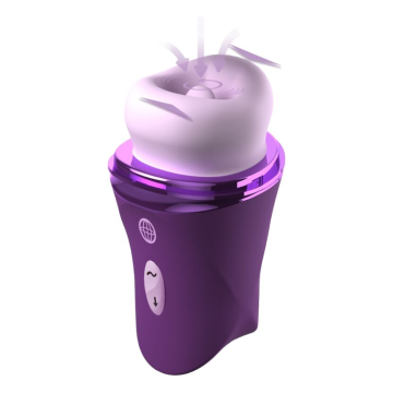 FANTASY FOR HER - LUSH KISS PLUSH PURPLE ESTIMULADOR CLITORAL DE SUCCIÓN Y LAMIDO