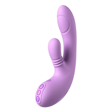 FANTASY FOR HER - INTIMOTION FLUTTER PRO PURPLE VIBRADOR RABBIT PARA PUNTO G Y CLÍTORIS