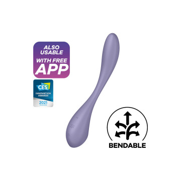 Satisfyer - G - Spot Flex 5 Multi Vibrador Lila | Vybes.it