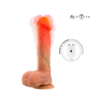 Mr Intense - Logan Vibrator Dildo Silicone With Heat Effect And
