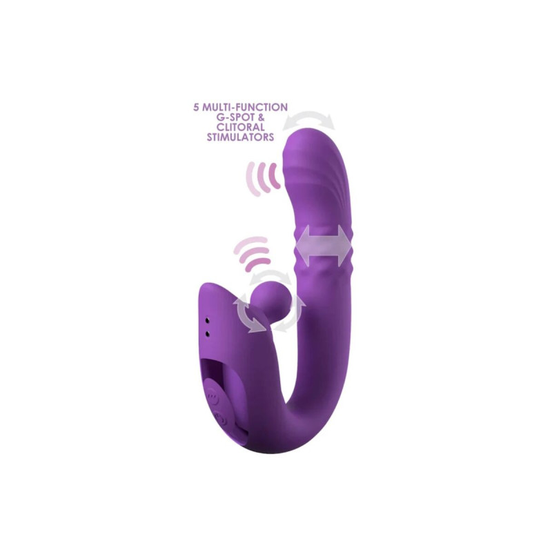 Fantasy For Her - Harmoni Pro Purple Vibrador Rabbit Para Punto G Y