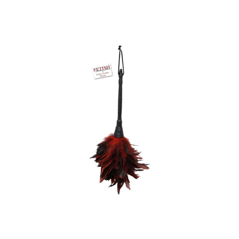 FETISH FANTASY SERIES - SCHWARZ-ROT-FRISKY-FEDERKITZLER - Gefieder