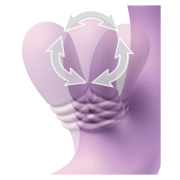 FANTASY FOR HER - INTIMOTION FLUTTER PRO PURPLE VIBRADOR RABBIT PARA PUNTO G Y CLÍTORIS