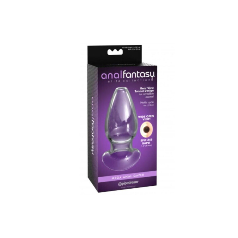 Anal Fantasy Elite - Plug Anal Mega Anal Gaper Transparente |