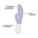 LELO - INA TWIST DOPPELVIBRATOR HASE FÜR G-PUNKT UND KLITORIS LAVENDEL