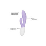 Lelo - Ina Twist Double Vibrator Rabbit For G - Spot And Clitoris