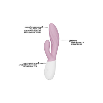 Lelo - Ina Twist Doppelvibrator Hase Für G - Punkt Und Klitoris