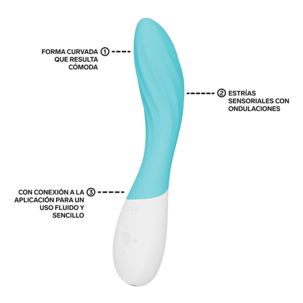 LELO - MONA TWIST VIBRATEUR POINT G RECHARGEABLE CONTRÔLÉ PAR APPLICATION LAVANDE