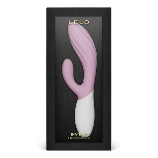 LELO - INA TWIST DOPPELVIBRATOR HASE FÜR G-PUNKT UND KLITORIS PINK