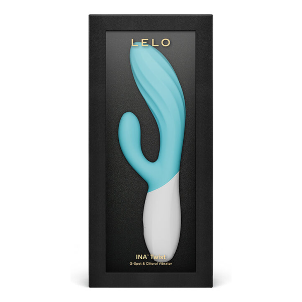 LELO - INA TWIST DOPPELVIBRATOR HASE FÜR G-PUNKT UND KLITORIS BLAU